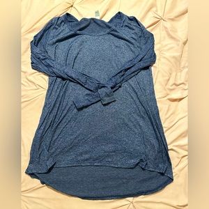Lila row blue long sleeve shirt